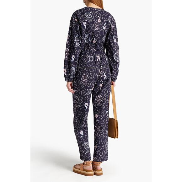 ISABEL MARANT ÉTOILE Nilaney printed cotton jumpsuit size 42 / US 10 - Picture 3 of 16